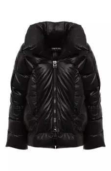 Кожаный пуховик Tom Ford