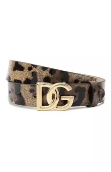Кожаный ремень Dolce & Gabbana