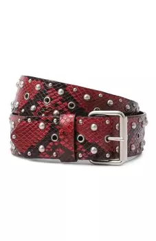 Кожаный ремень Dries Van Noten