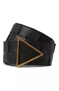 Кожаный ремень Maxi Intreccio Bottega Veneta
