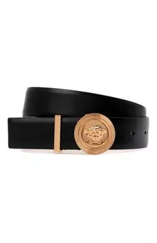 Кожаный ремень Medusa Versace