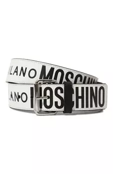 Кожаный ремень Moschino