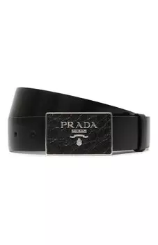 Кожаный ремень Prada