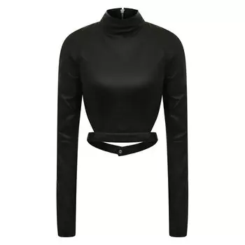 Кожаный топ Manokhi