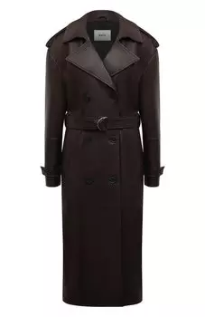 Кожаный тренч Bats