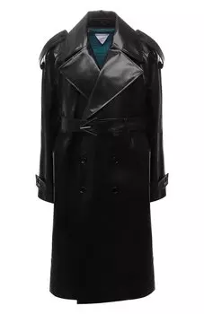 Кожаный тренч Bottega Veneta