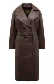 Кожаный тренч Chaud Studio