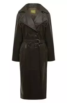 Кожаный тренч Chaud Studio