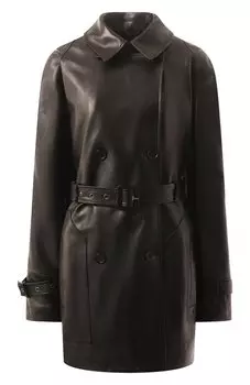 Кожаный тренч MVST