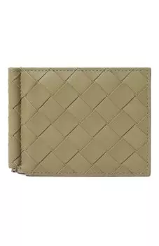 Кожаный зажим для купюр Bottega Veneta