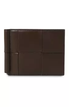 Кожаный зажим для купюр Bottega Veneta