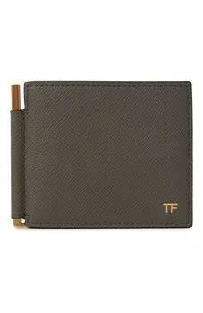Кожаный зажим для купюр Tom Ford