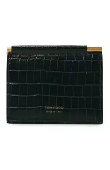 Кожаный зажим для купюр Tom Ford