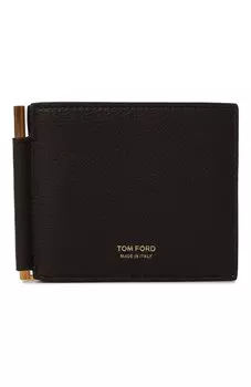 Кожаный зажим для купюр Tom Ford