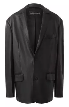 Кожаный жакет Balenciaga
