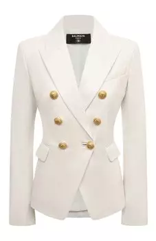 Кожаный жакет Balmain