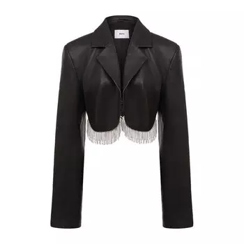 Кожаный жакет Bats