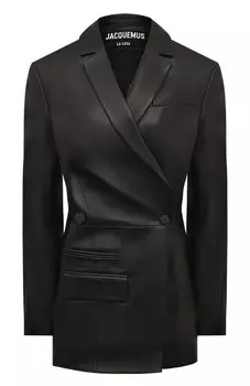 Кожаный жакет Jacquemus