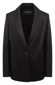 Кожаный жакет Simonetta Ravizza