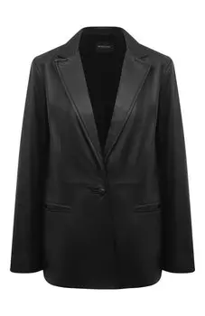 Кожаный жакет Simonetta Ravizza