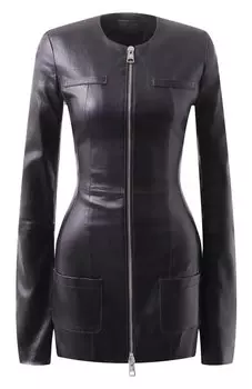 Кожаный жакет The Attico