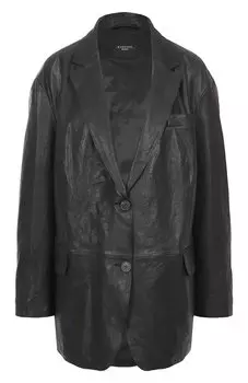 Кожаный жакет Weekend Max Mara