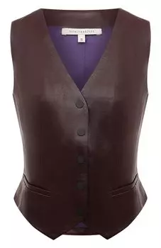 Кожаный жилет Noble&Brulee