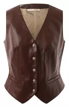 Кожаный жилет Noble&Brulee