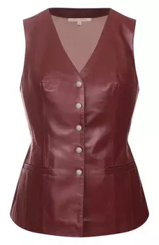 Кожаный жилет Noble&Brulee