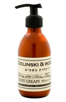 Крем для тела Иланг-иланг, Ветивер, Амбра (195ml) Zielinski&Rozen