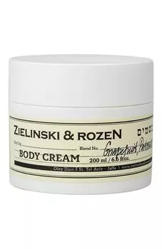 Крем для тела в банке Грейпфрут, Пачули, Белая Роза (200ml) Zielinski&Rozen