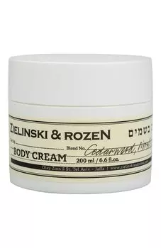 Крем для тела в банке Кедр, Нероли, Амбра (200ml) Zielinski&Rozen