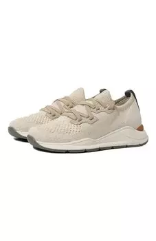 Текстильные кроссовки Brunello Cucinelli