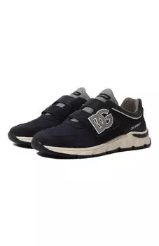 Комбинированные кроссовки DG Running Dolce & Gabbana