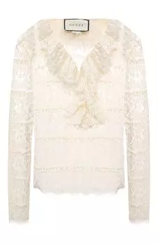 Кружевная блузка Gucci