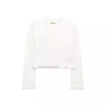 Кружевная блузка из хлопка Designers cat