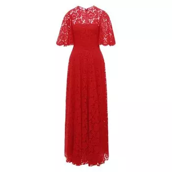 Кружевное платье-макси Valentino