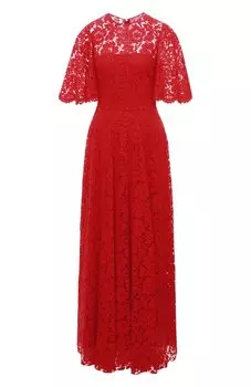 Кружевное платье-макси Valentino