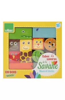Кубики Саванна Vilac