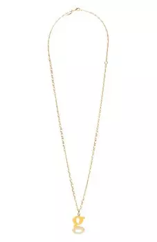 Кулон на цепочке Alphabet G Chlo