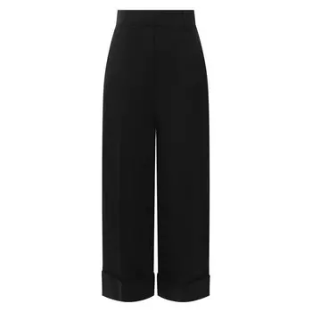 Кюлоты из шерсти и шелка Alexander McQueen