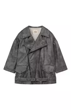 Куртка из экокожи DOUUOD