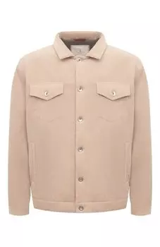 Куртка из хлопка и кашемира Brunello Cucinelli