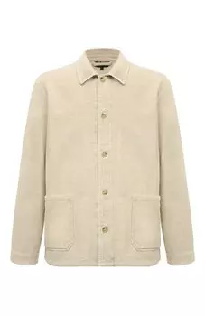 Куртка из хлопка и льна A.P.C.