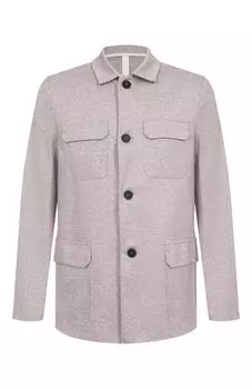 Куртка из хлопка и льна Harris Wharf London