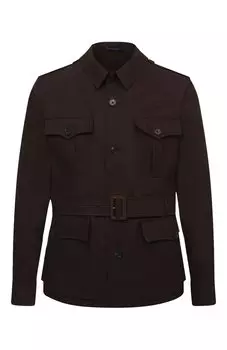 Куртка из хлопка и льна Ralph Lauren