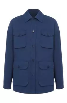 Куртка из хлопка и шелка MVST