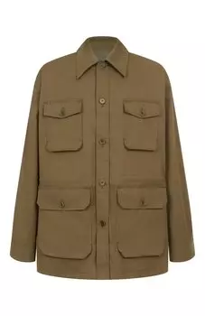 Куртка из хлопка и шелка MVST