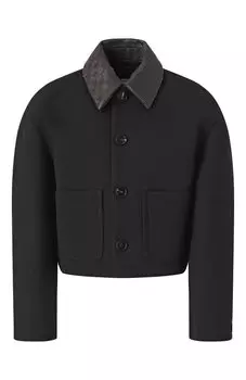 Куртка из хлопка и вискозы Bottega Veneta