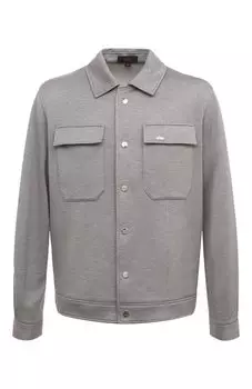 Куртка из шелка и хлопка Zilli